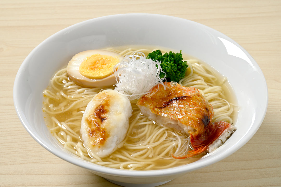 地雷也監修　三陸吉次だしの塩ラーメン 2食入り　1箱から（8箱以上送料無料）